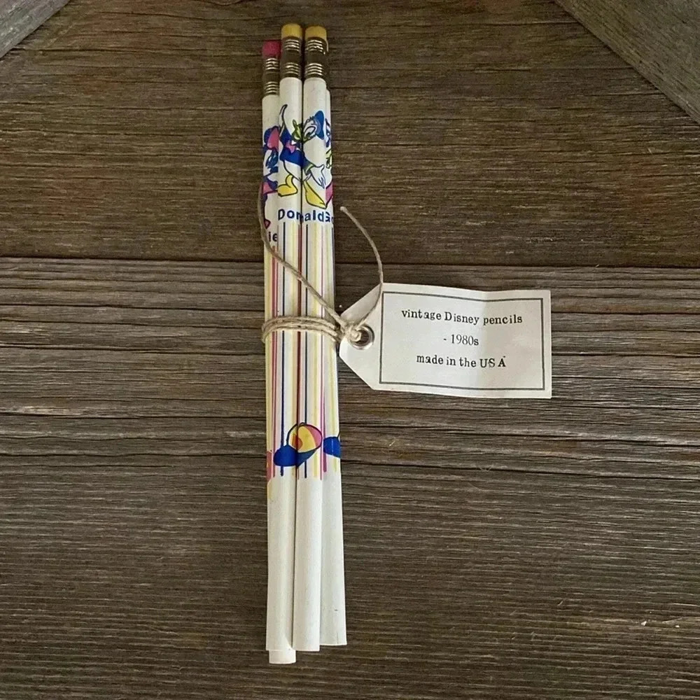 Set of 5  | Vintage Disney Pencils